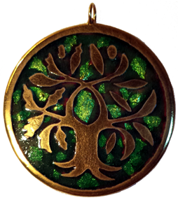 Talisman de Kozh Derv - Email sur Or - L'Alchimiste