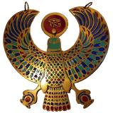 Pectoral Horus - Email sur Or - L'Alchimiste